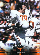 ► TERRY TAUSCH  ( Offensive Tackle )   University Of Texas Football - 2011 Upper Deck - 2000-Aujourd'hui