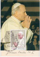 Poland Polska 1983 Pope John Paul Jan Pawel Giovanni Paolo II, Krakow Cracow - Cartes Maximum