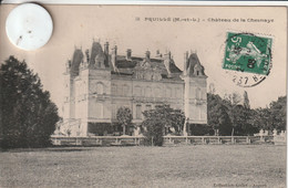 49 -Très Belle Carte Postale Ancienne De  PRUILLE    Chateau De La Chesnaye - Allonnes