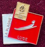 ALBERTVILLE 1992 / 92 - FRANCE - SITE LA PLAGNE - LUGE - JEUX OLYMPIQUES - SAVOIE - ANNEAUX - '92 - (JO) - Olympic Games