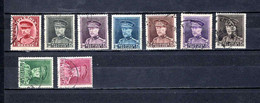 Bélgica  1931-32  .-   Y&T  Nº   317/324 - 1929-1941 Grand Montenez