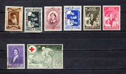 Bélgica   1939  .-   Y&T Nº    496/503 - 1929-1941 Grande Montenez