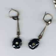 Belle Paire Boucles D'oreille 1900 - Materiale Di Profumeria