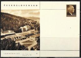 Cecoslovacchia/Czechoslovakia/Tchécoslovaquie: Intero, Stationery, Entier, Le Terme, The Spa, Les Thermes - Thermalisme