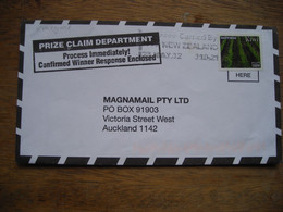 2012 NZM,  Poste Privé Private Post Vignoble Hastings, Timbre Kiwi (TVP) - Covers & Documents