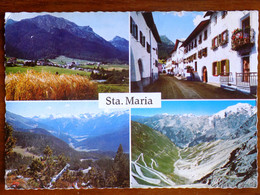 SVIZZERA -SUISSE -STA.MARIA IN MUSTERTAL GRISONS -F.G. - Disentis/Mustér