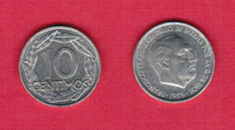 SPAIN   10 CENTIMOS 1959 (KM # 790) #6477 - 10 Céntimos