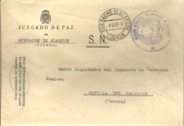 AYUNTAMIENTO   1980  QUINTANAR DEL REY CUENCA - Postage Free
