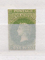AUSTRALIE DU SUD 1859 TIMBRE N°5 NEUF AVEC CHARNIERE COTE 100 EUROS - Mint Stamps