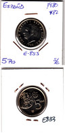 E0833 MONEDA ESPAÑA JUAN CARLOS SIN CIRCULAR 5 PESETAS 1980 ESTRELLA 82 1 - Other & Unclassified