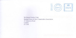 GREAT BRITIAN : METER FRANKING : YEAR 2011 : COVER POSTED FROM LONDON FOR DOMESTIC DESTINATION - Cartas & Documentos