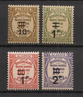 ALGERIE - 1926-32 - Taxe TT N°Yv. 21 à 24 - Série Complète - Neuf Luxe ** / MNH / Postfrisch - Postage Due