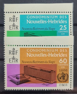 NOUVELLES HÉBRIDES 1966 - MLH - YT 245. 246 - Ongebruikt