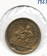 2 Francs  "Chambre Du Commerce" 1921   TTB + - 2 Francs