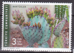 Turkijë 2020, Postfris MNH, Cactus - Unused Stamps