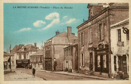 La Mothe Achard * Place Du Marché * Café * Epicerie Centrale * Commerces Magasins - La Mothe Achard