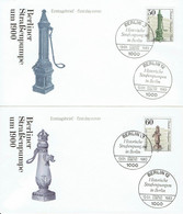 Germany / Berlin  - Mi-Nr 689/692 FDC (f1935)- - 1981-1990