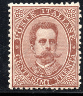 645.ITALY.1879 30 C. MNH - Other & Unclassified
