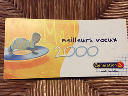 VŒUX AN 2000  *GENERATION 5 Multimedia  13 - Neujahr