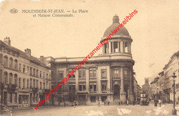 La Place Et Maison Communale - Restaurant Auguste - St-Jans-Molenbeek - Molenbeek-St-Jean - Molenbeek-St-Jean - St-Jans-Molenbeek