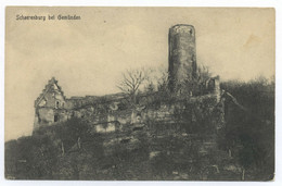 Scheerenburg Bei Gemünden Am Main Scherenburg 1917 Feldpost Lager Hammelburg Schwarzhofen - Gemuenden