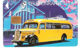 Deutschland - E12  09/93 - Bus - Postbus - Post Autos - E-Reeksen : Uitgave - D. Postreclame