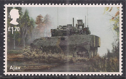 GB 2021 QE2 £1.70 British Army Vehicles Ajax Tank Umm ( M1362 ) - Ongebruikt