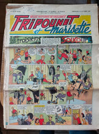 Fripounet Et Marisette N° 42 Sylvain Et  Sylvette  16/10/1955  La Troisième Soucoupe Le Prince Des Sables ERIK - Sylvain Et Sylvette