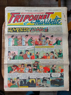 Fripounet Et Marisette N° 48 Sylvain Et  Sylvette  29/11/1953  Le Mystère D'étrangeval Le Grand Mur Blanc - Sylvain Et Sylvette