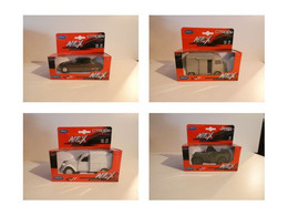 LOT 4 VEHICULES WELLY VOIR DETAIL CITROEN + JEEP - Andere & Zonder Classificatie