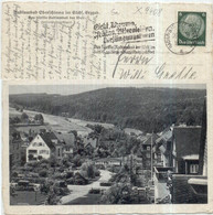1939 Radiumbad Oberschlema Hindenburganlagen - Schlema