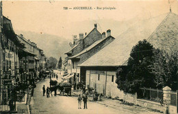 Aiguebelle * La Rue Principale Du Village * Villageois Attelage - Aiguebelle