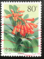 China- C5/42 - (°)used - 2000 - Michel 3199 - Bloemen - Oblitérés
