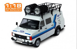 Ford Transit MK II - Team Ford Motorsport - 1979 - Assistance Rally Team (with Roof Accessories) - Ixo (1:18) - Ixo