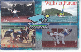 TARJETA DE WALLIS ET FUTUNA DE 25 UNITES DE WF 2013 DEL AÑO 2013 (DEPORTE-SPORT) - Wallis-et-Futuna
