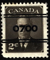 Canada 1949 Mi 252 King George VI [Precancel 0700 Montreal] NG - Préoblitérés