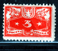 POLOGNE 484 // YVERT  1, SERVICE // 1920. - Impuestos