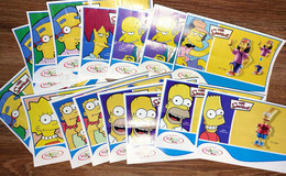 Lot De Bpz (papiers) The Simpsons Benelux - Lotti