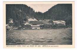 D-13451   URFELD Am WALCHENSEE : Wiesmayer's Hotel Post Und Jäger Am See - Wesseling