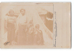 CPA Laos Carte Photo Femmes De Miliciens Hong Boc - Photo Collard - Laos