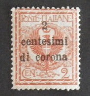 TRENTIN ET TRIESTE YT 2 NEUF** MNH ANNÉE 1919 - Trento & Trieste