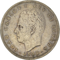 Monnaie, Espagne, Juan Carlos I, 25 Pesetas, 1981, TTB+, Cupro-nickel, KM:818 - 25 Pesetas