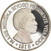 Monnaie, Equatorial Guinea, 2000 Bipkwele, 1978, Trial, SPL, Argent, KM:TS7 - Equatorial Guinea