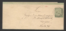 NDP,NV-Stempel,Berlin..., Auf Streifband (212) - Postal  Stationery