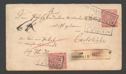 NDP,NV-Stempel,Lauenburg In Pommern   (212) - Postal  Stationery