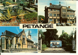 CP De PETANGE " Parc - Hôtel De Ville - Eglise - Monument " - Pétange