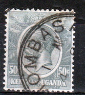 Kenya And Uganda 1922 King George V 50c In Fine Used Condition. - Kenya & Uganda