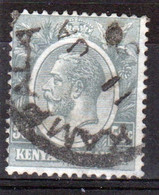 Kenya And Uganda 1922 King George V 50c In Fine Used Condition. - Kenya & Oeganda