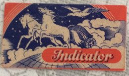 VINTAGE RAZOR BLADES ZILETI VEICOLI FAHRZEUGE INDICATOR MADE IN GERMANY - Lames De Rasoir