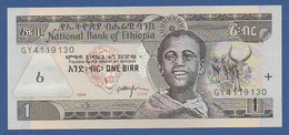 ETHIOPIA - P.46d – 1 Birr  EE 1998 / AD 2006 UNC, Serie GY4119130 - Aethiopien